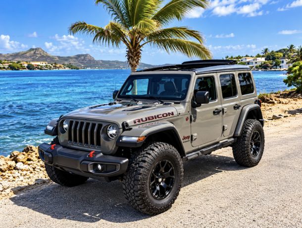 Jeep Wrangler Cabrio Special Edition Rubicon Grey Curacao