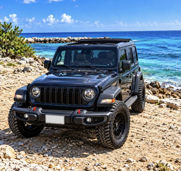 JEEP WRANGLER SAHARA benzine Cabrio met elektrisch Sunroof Unlimited ( 2025)