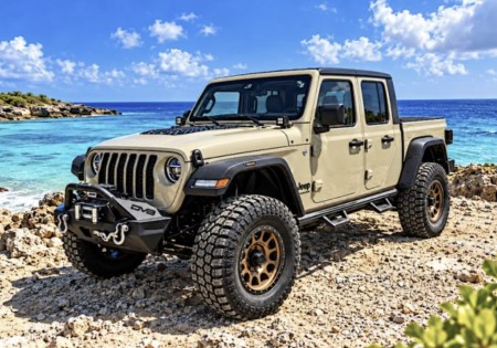 Jeep Wrangler Cabrio Gold Special Edition | 4x4 pick-up Curacao